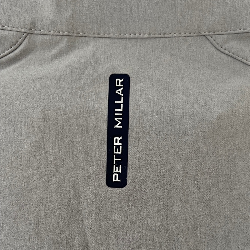 Peter Millar Light Gray Full-Zip Lightweight Vest - image 4